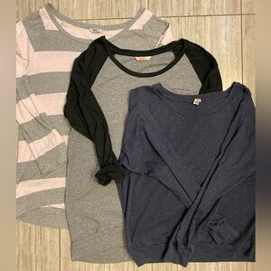 TNA Longsleeve Shirt Lot - 3 total